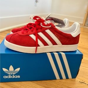 Adidas Suede Gazelle Scarlet shoes size us 6 men’s